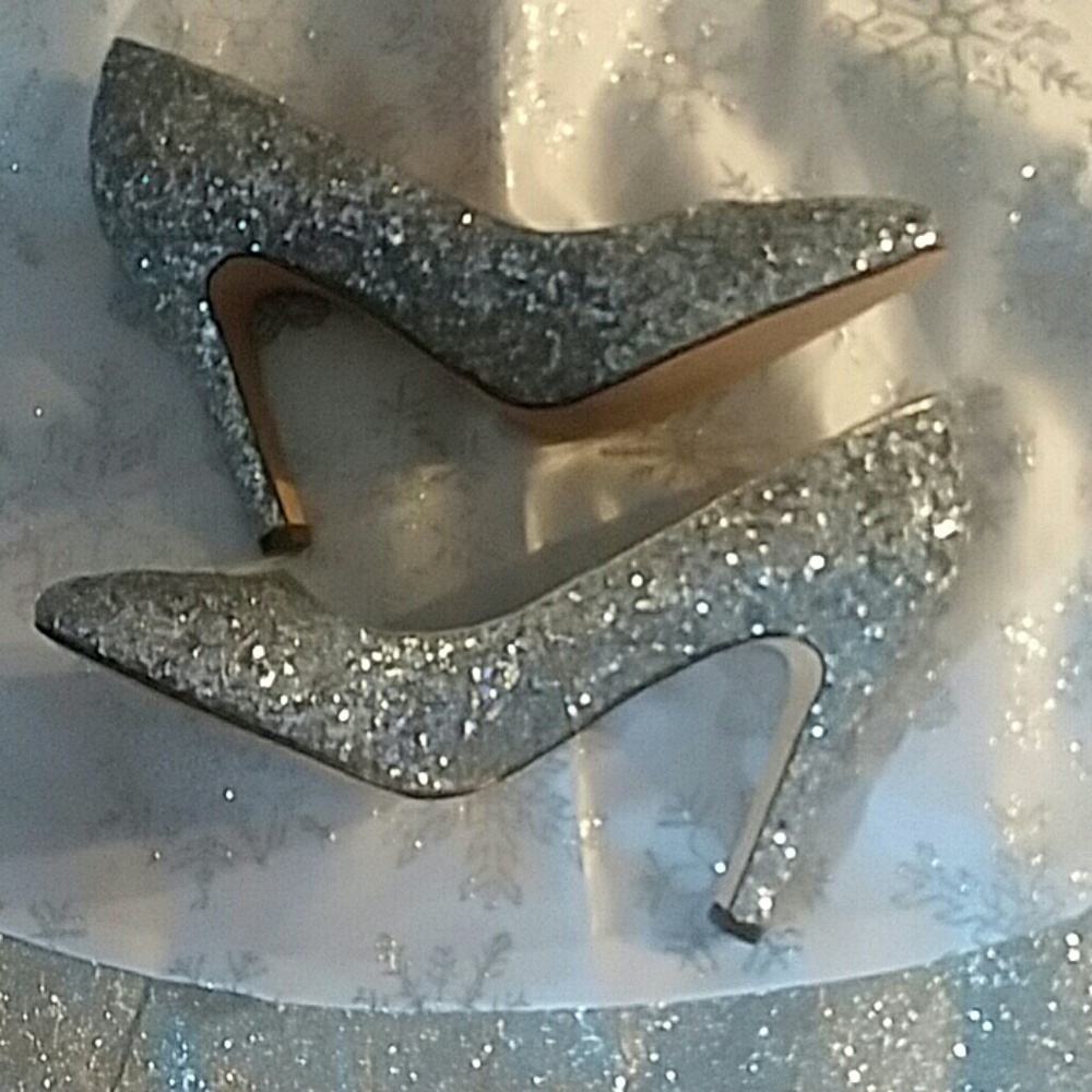 Glitter heels